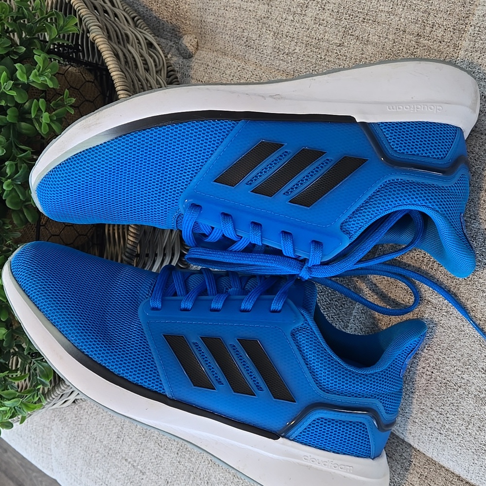 Adidas Bright Blue Athletic Shoes Men's Or Women's - Picture 4 of 11